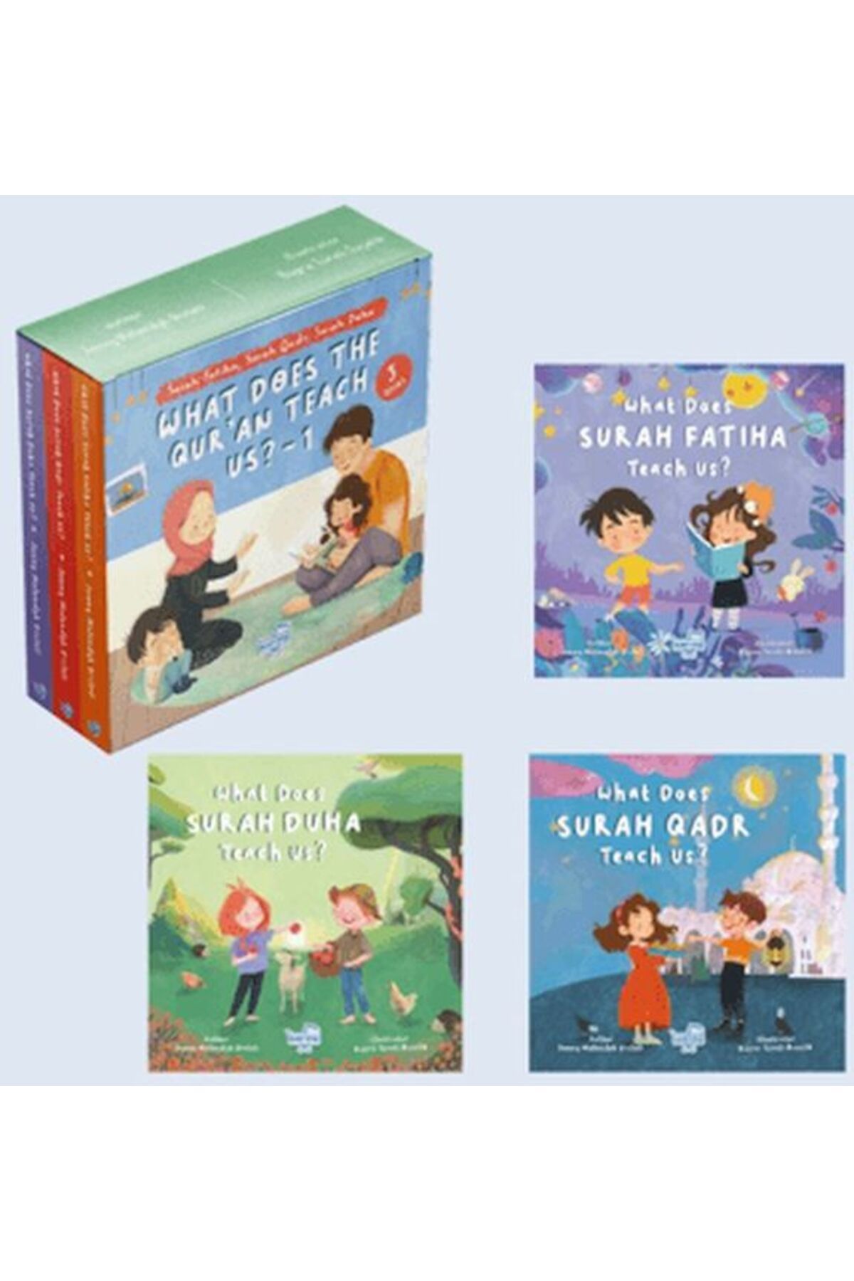 Karma Kitaplar What Does The Qur’an Teach Us?-1 İngilizce Mini Meal Seti 1 (3 Kitap)