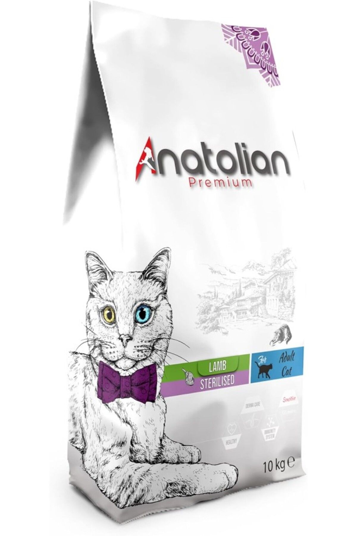 Orqinel Anatolian Premium Sterilised Lamb Kuzulu Kısır Kedi Maması 10 KG