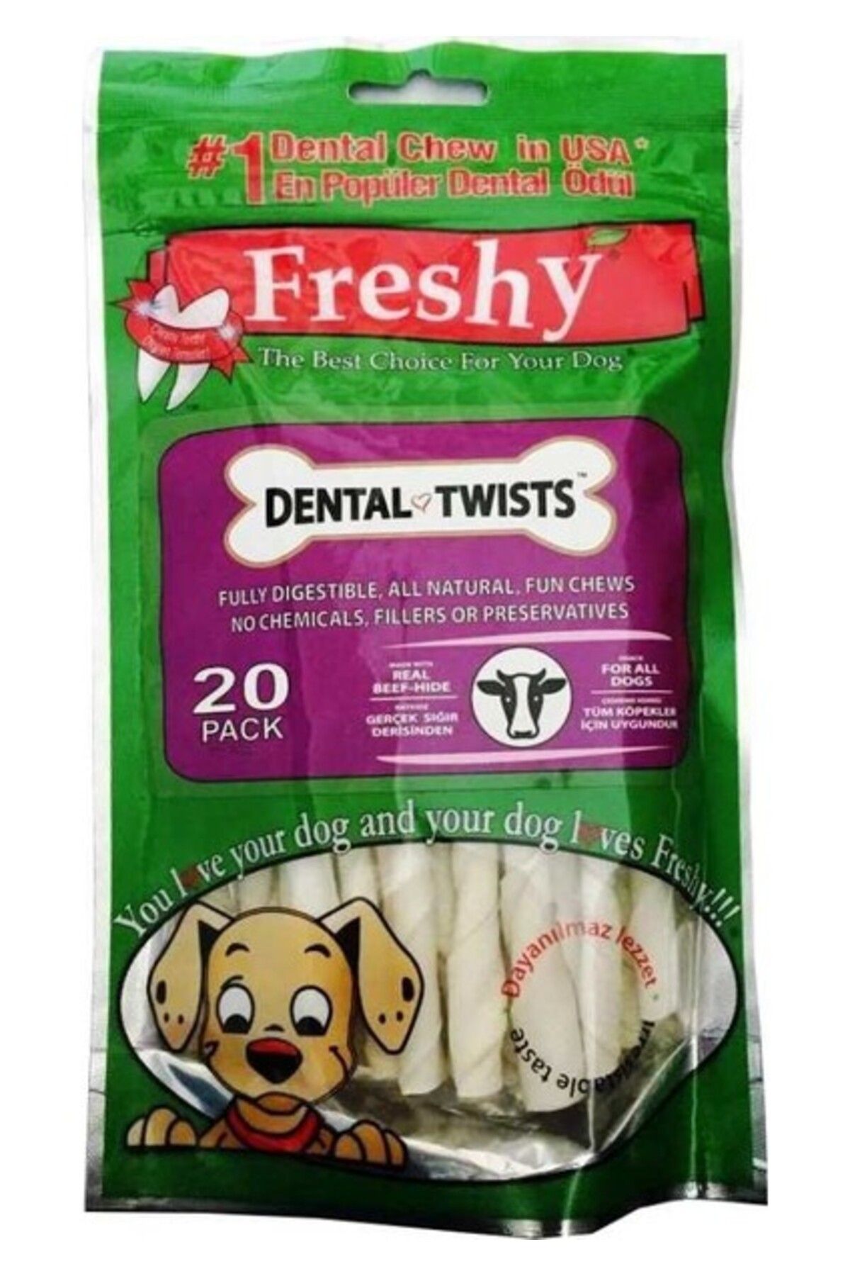 Reflex Crunchy Sticks Tavuklu Çıtır Köpek Ödül Çubukları 80 gr