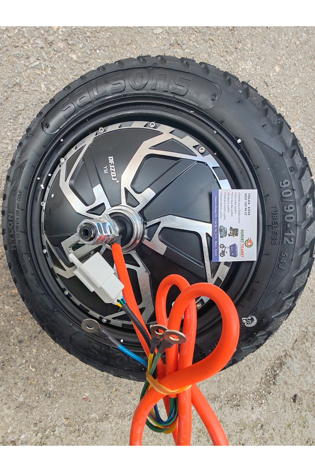 YU-KIです Yuki Kampanya E BIKE ARKA MOTOR 12 JANT 72/60V 3000W - Fiyatı