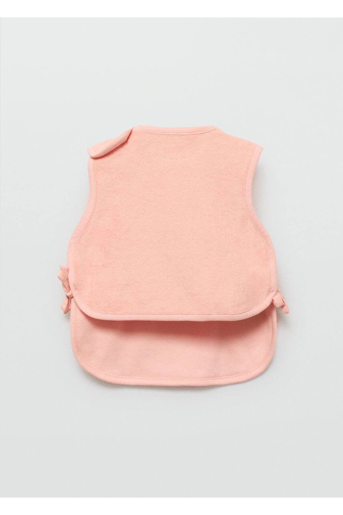 İşlemeli terry kumaş önlük