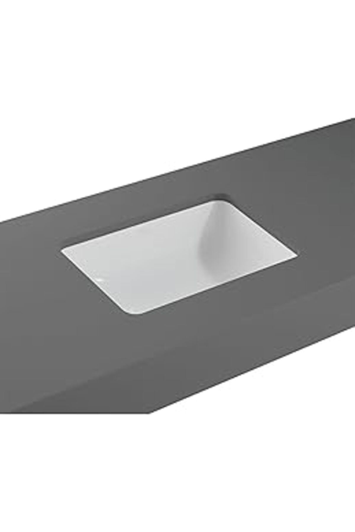 karadağsb Vitra S20 7475B003-0618 Tezgah Altı Lavabo, 48 Cm, Beyaz