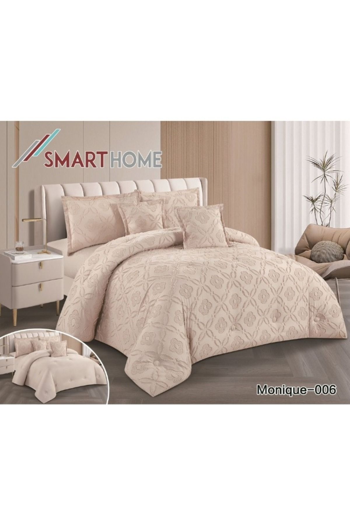 smart home-Comforter set for one person, two-sided mattress consisting of 4 pieces, comforter 4 pieces 4