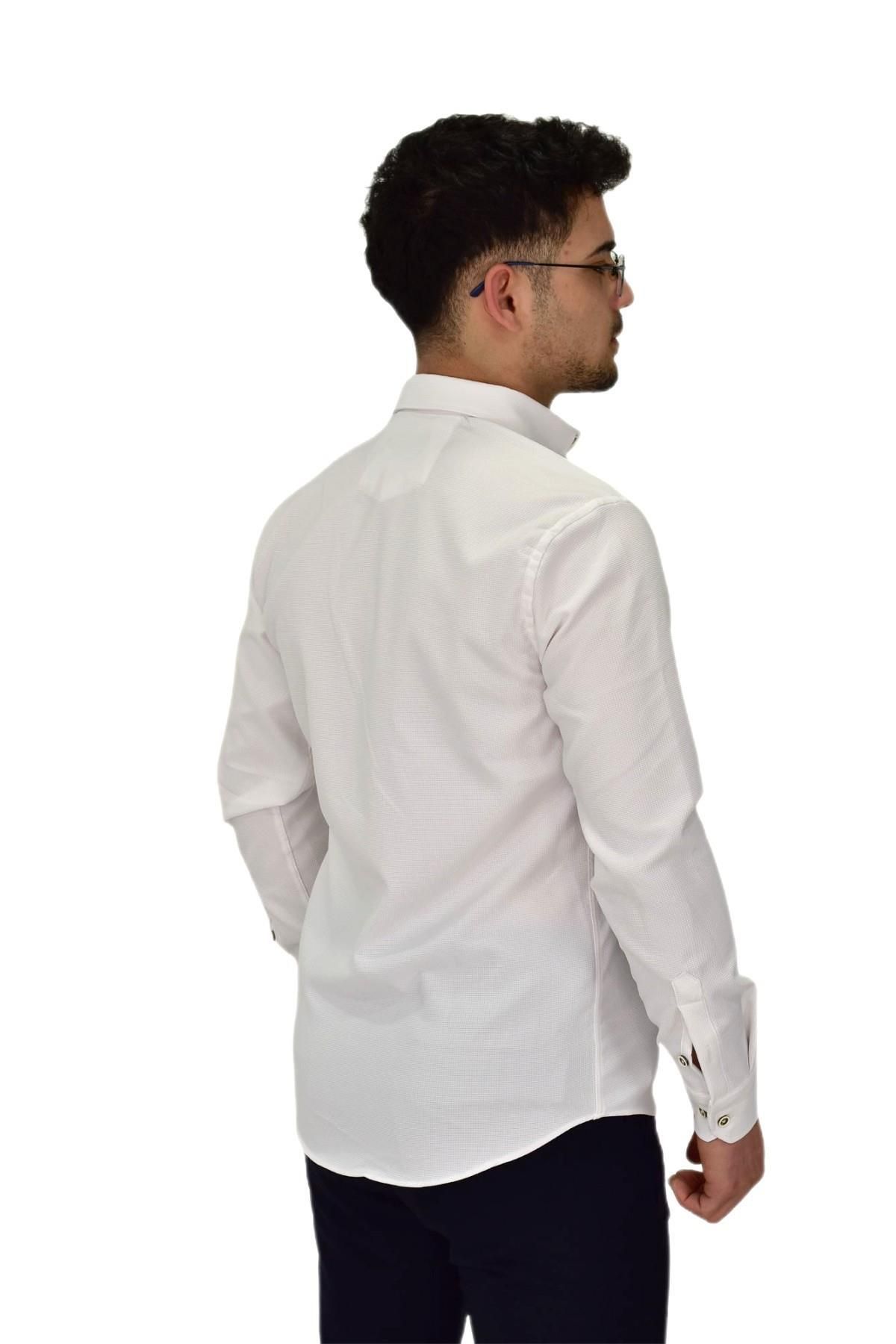 hodbehod-Men's Lycra Sports Silim Fit Shirt Bgl-St04327 5