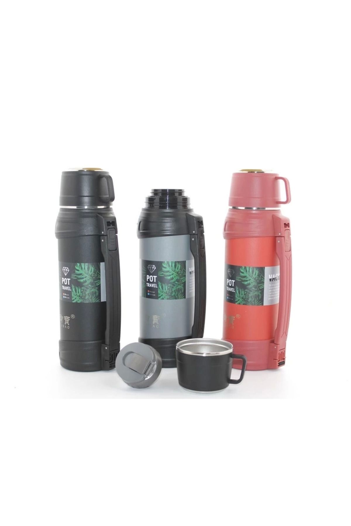 Hepta Collection Paslanmaz Çelik Çift Katmanlı Termos 1.2 Lt Alk2312