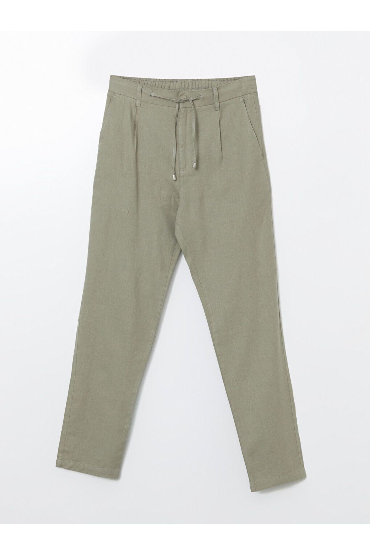 LC Waikiki Yeni Sezon Slim Fit Keten Karisimli Erkek Pantolon - S5EE27Z8