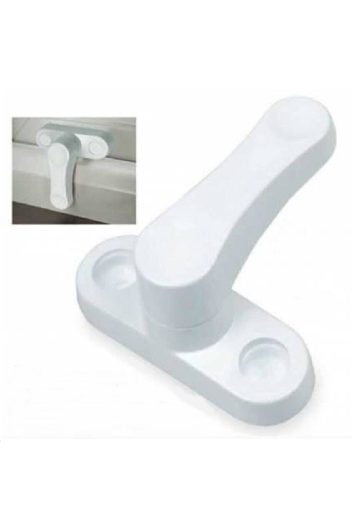 LOVYCO Pvc Pencere Çekmeli Çocuk Emniyet Hırsız Güvenlik Kilidi 10 Adet