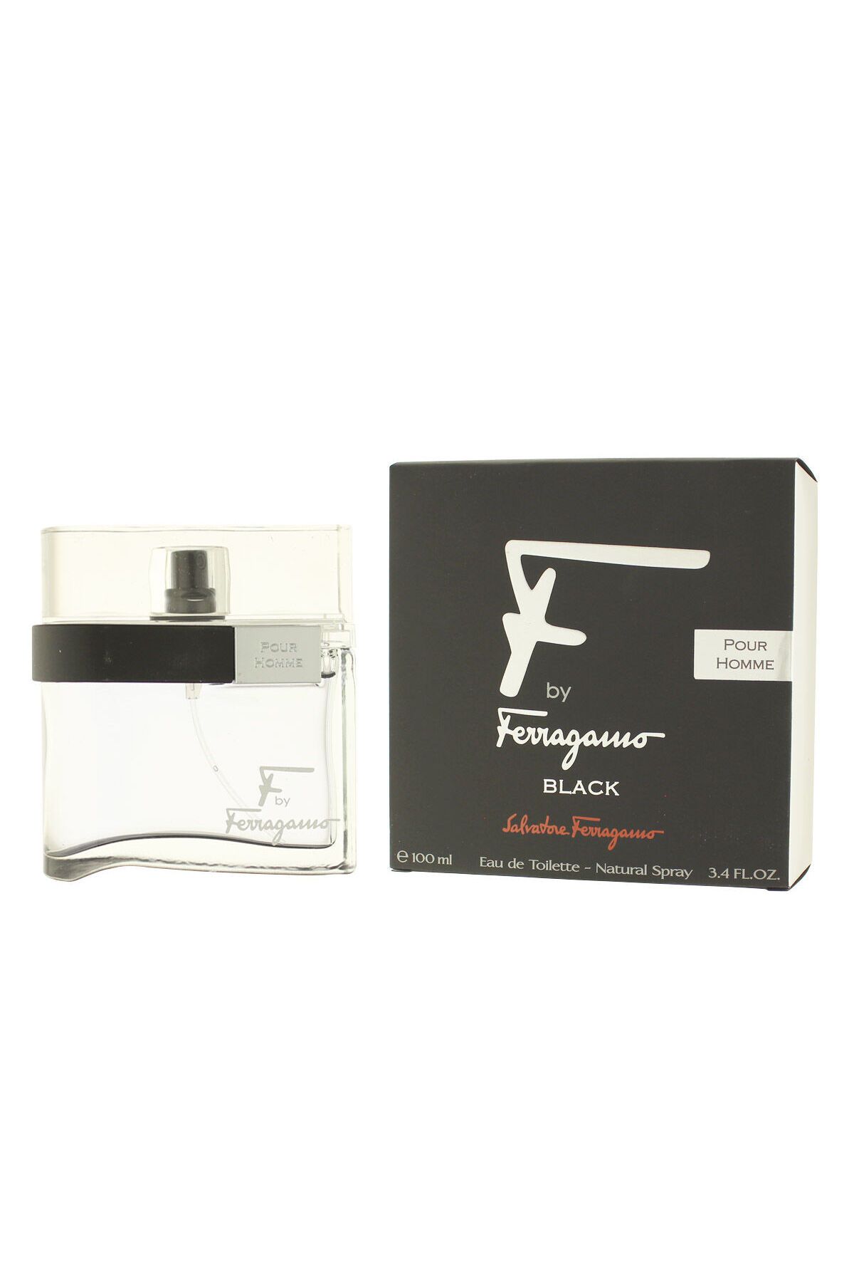 Salvatore Ferragamo-Parfum pentru bărbați Salvatore Ferragamo EDT F By Ferragamo Black 100 ml 1