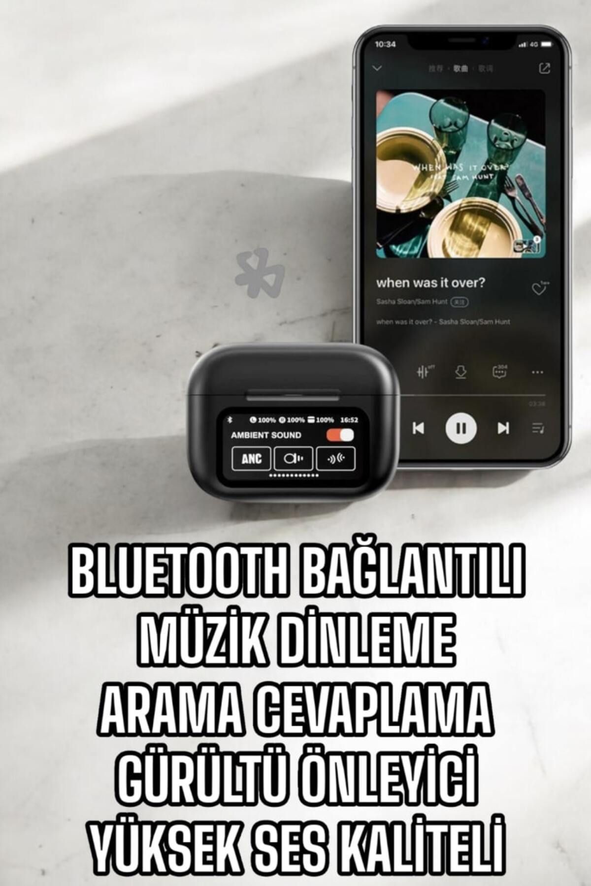 HEPSİCEPTE L58 Bluetooth'lu Kulaklık Aktif Gürültü Engelleyici