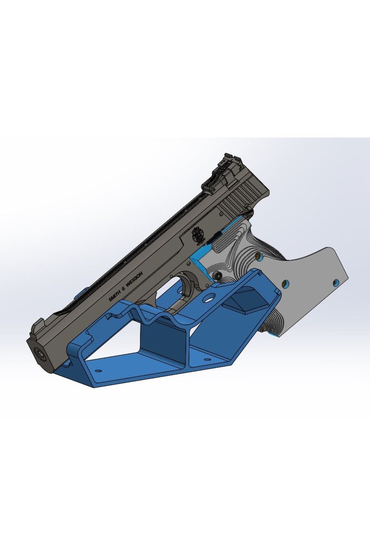 Lucest Smith & Wesson Model 41 Hedef tabanca, Beşik / Montaj T4295890