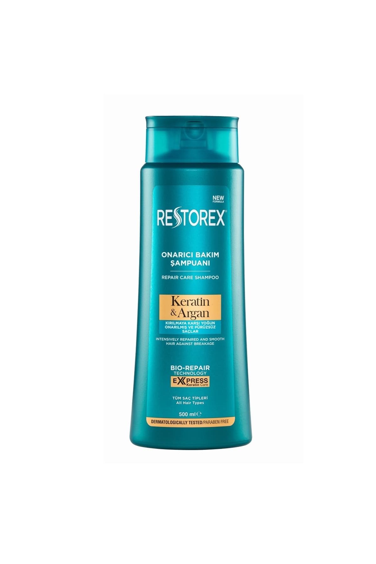 MATMEL Restorex Keratin - Argan Onarıcı Bakım Şampuanı 500Ml