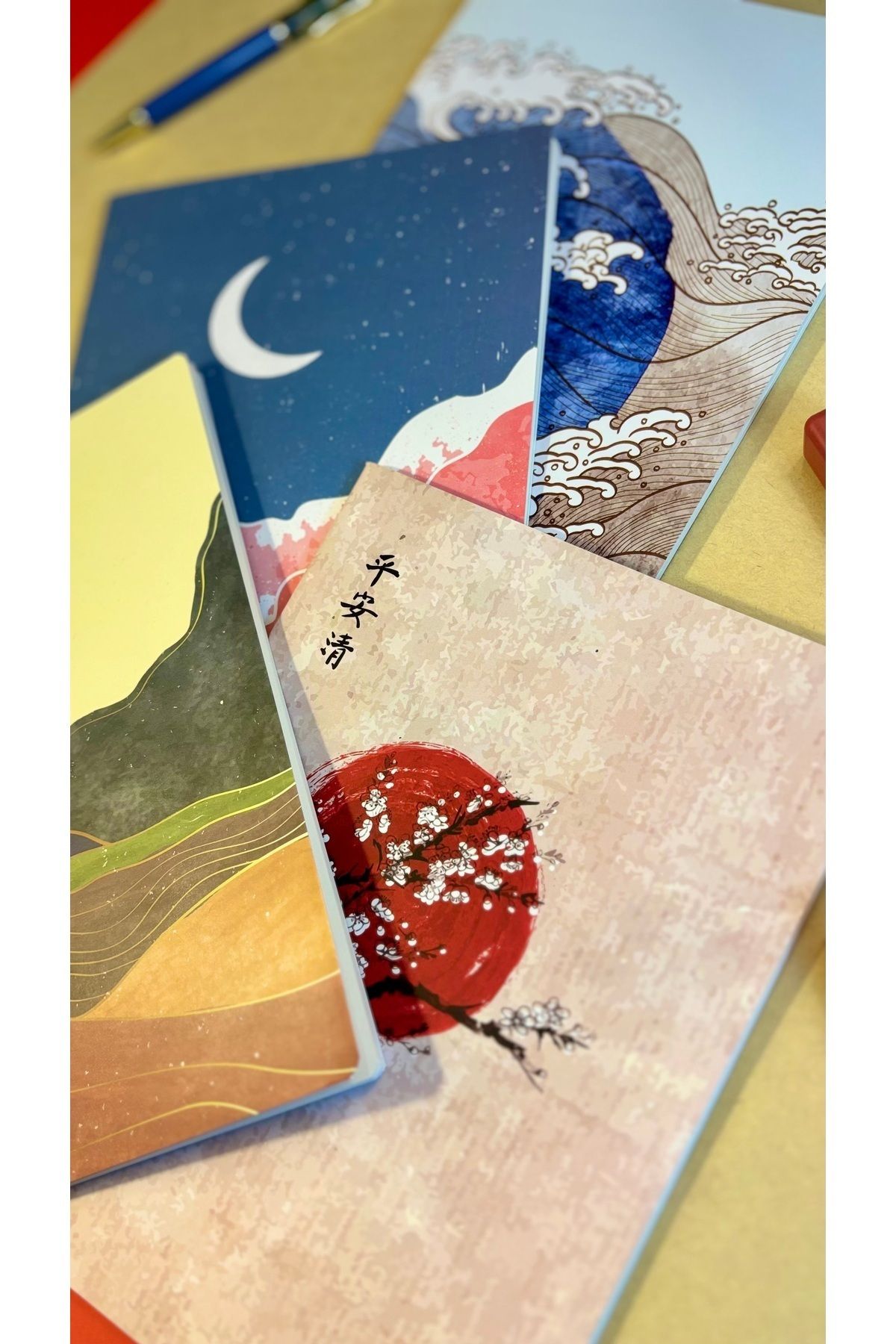 Apeirona | Limitless Art-Large Size 4 Pieces Wire Stitched NoteBook Set 7