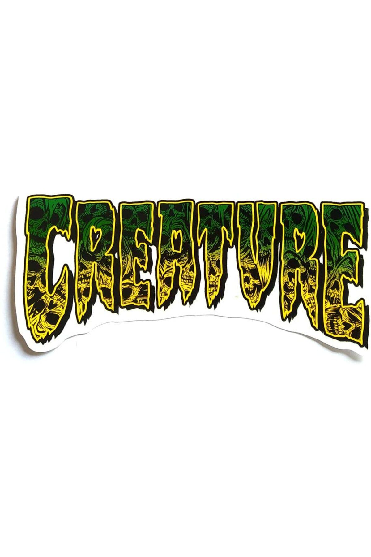 Creature-Catacomb Sticker - Green 6.25x2.83" 1