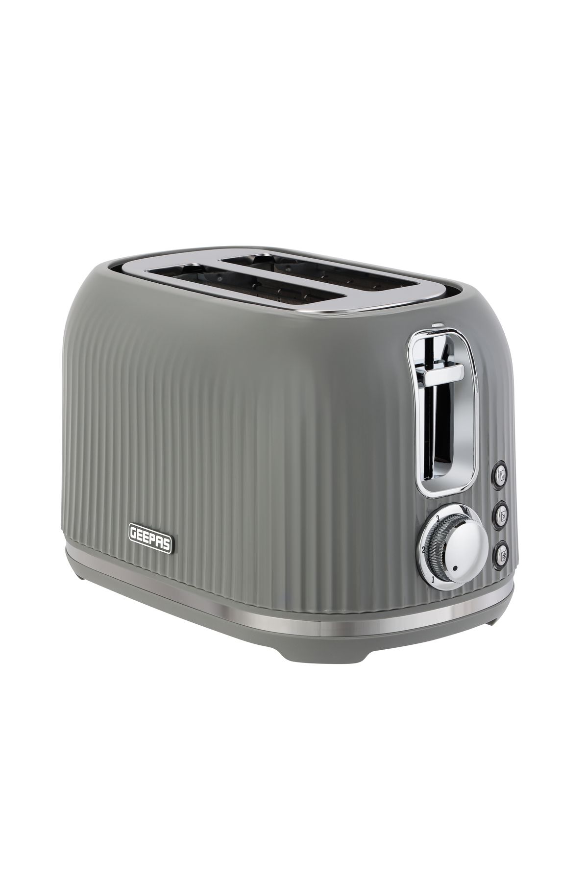 Geepas-Fluted Bread Toaster 2 Slice Slot 1000 W|  6 Adjustable Browning Control and Removable Crumb Tray 7