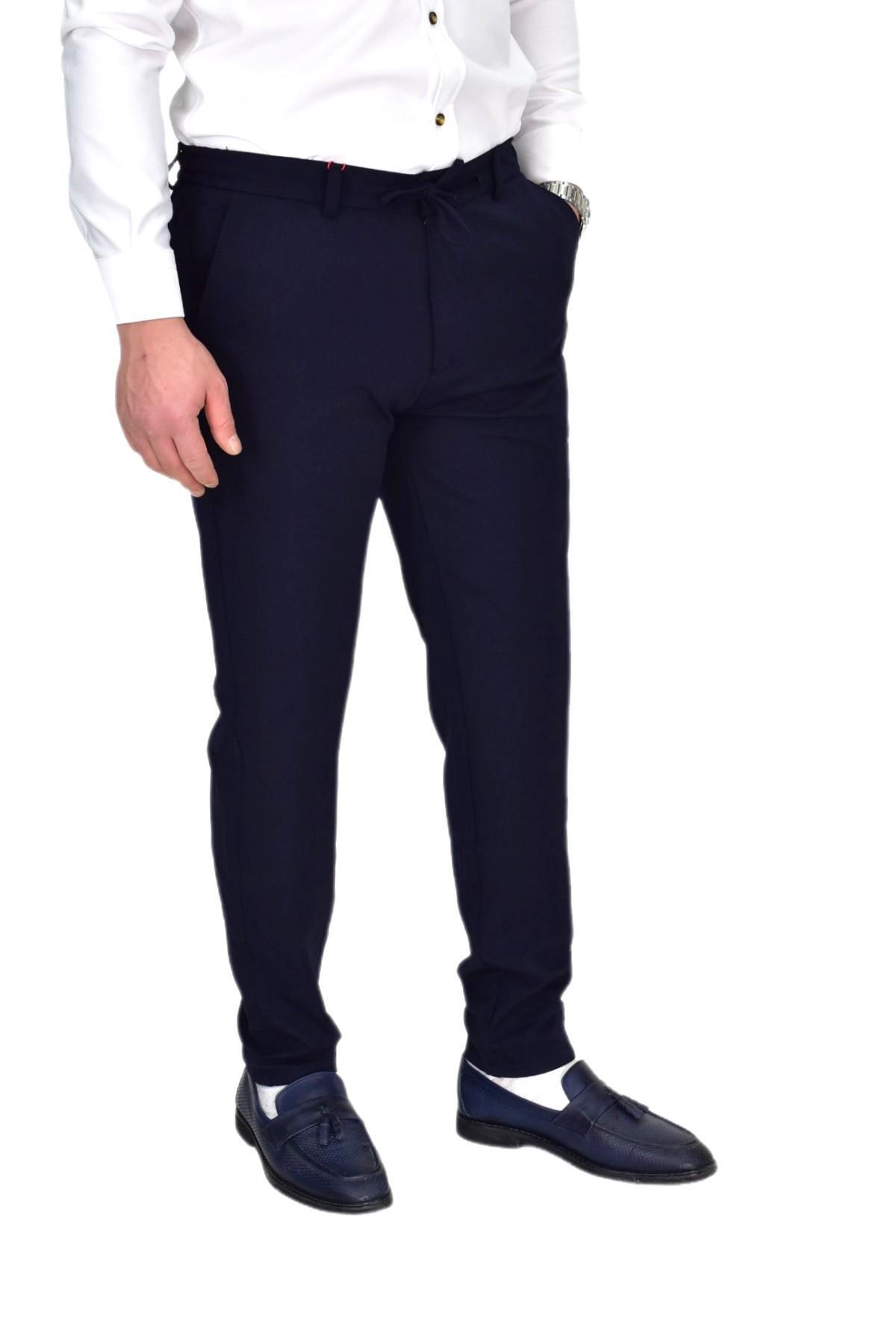Rota Erkek Beli Lastikli Jogger Pantolon Regular Fit BGL-ST04328 görsel 2