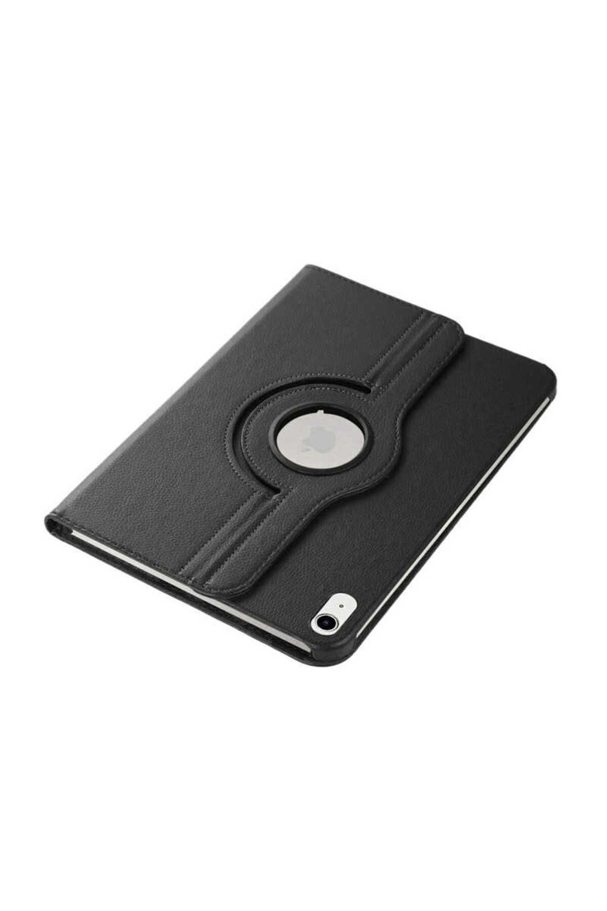 Alan Tech-iPad 11Th Generation 2025 Zore Rotatable Stand Case - Navy Blue 5