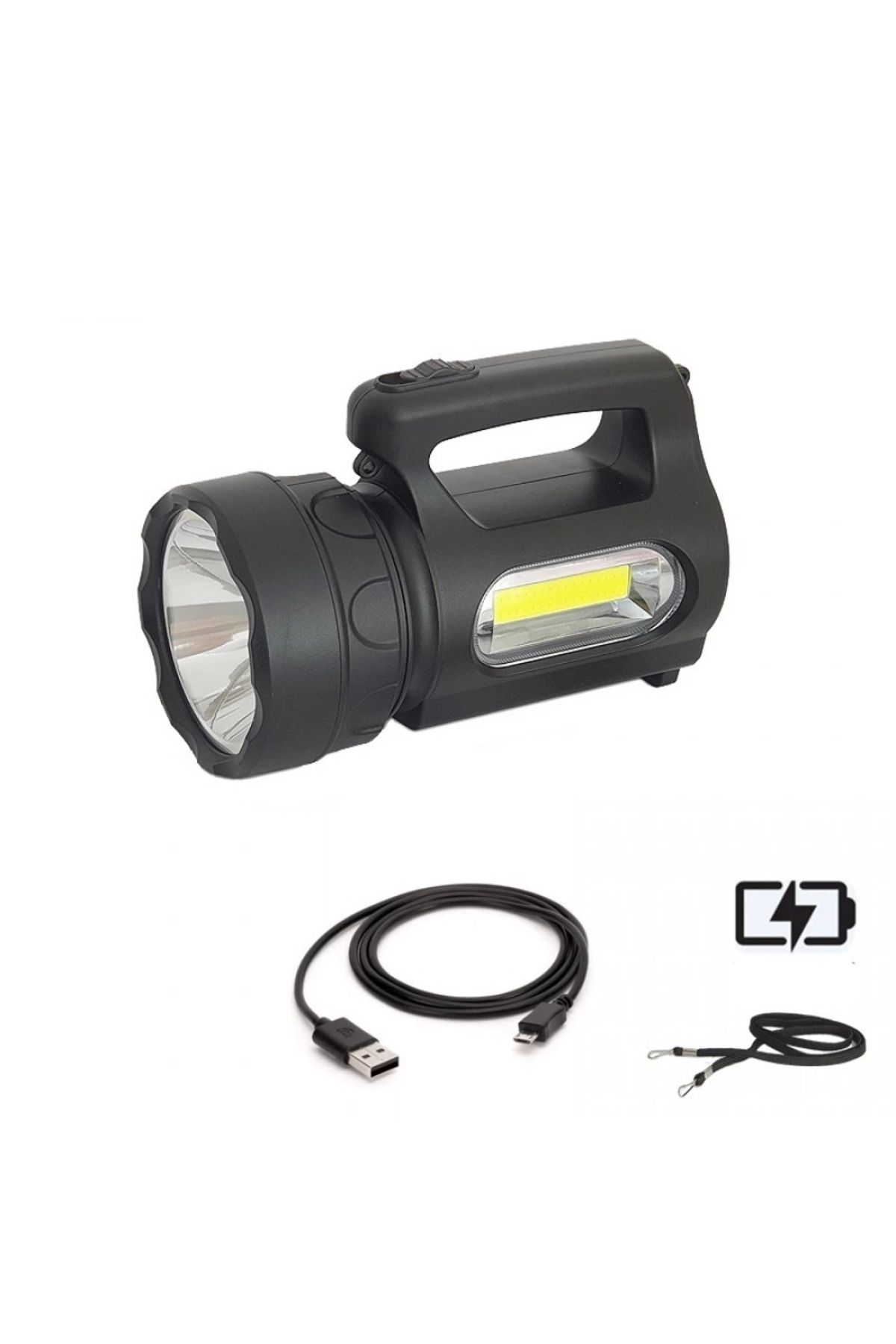 Eldenör 900 Lümen Ultra Güçlü El Feneri Wt-613