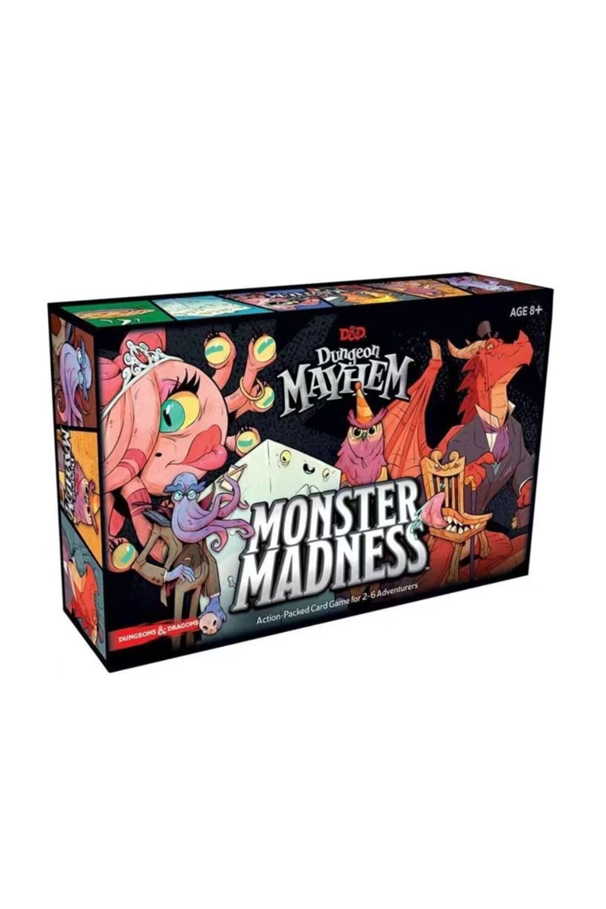 Miniso-Dungeon Baldur's Gate Dungeon Mayhem Board Games Monster Madness Card English Version Children's Toy 1