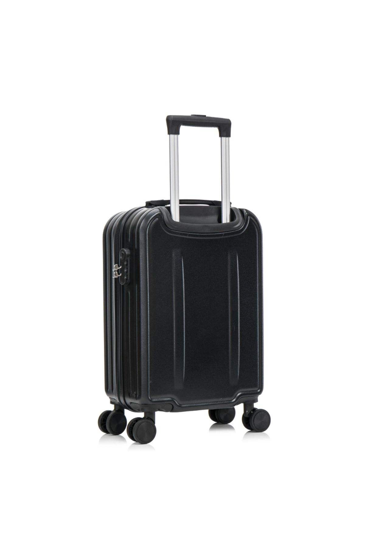 Quasar & Co.-Cabin trolley, Quasar & Co.®, Max model, lock, 4 360 degree wheels, telescopic handle, matte black 4