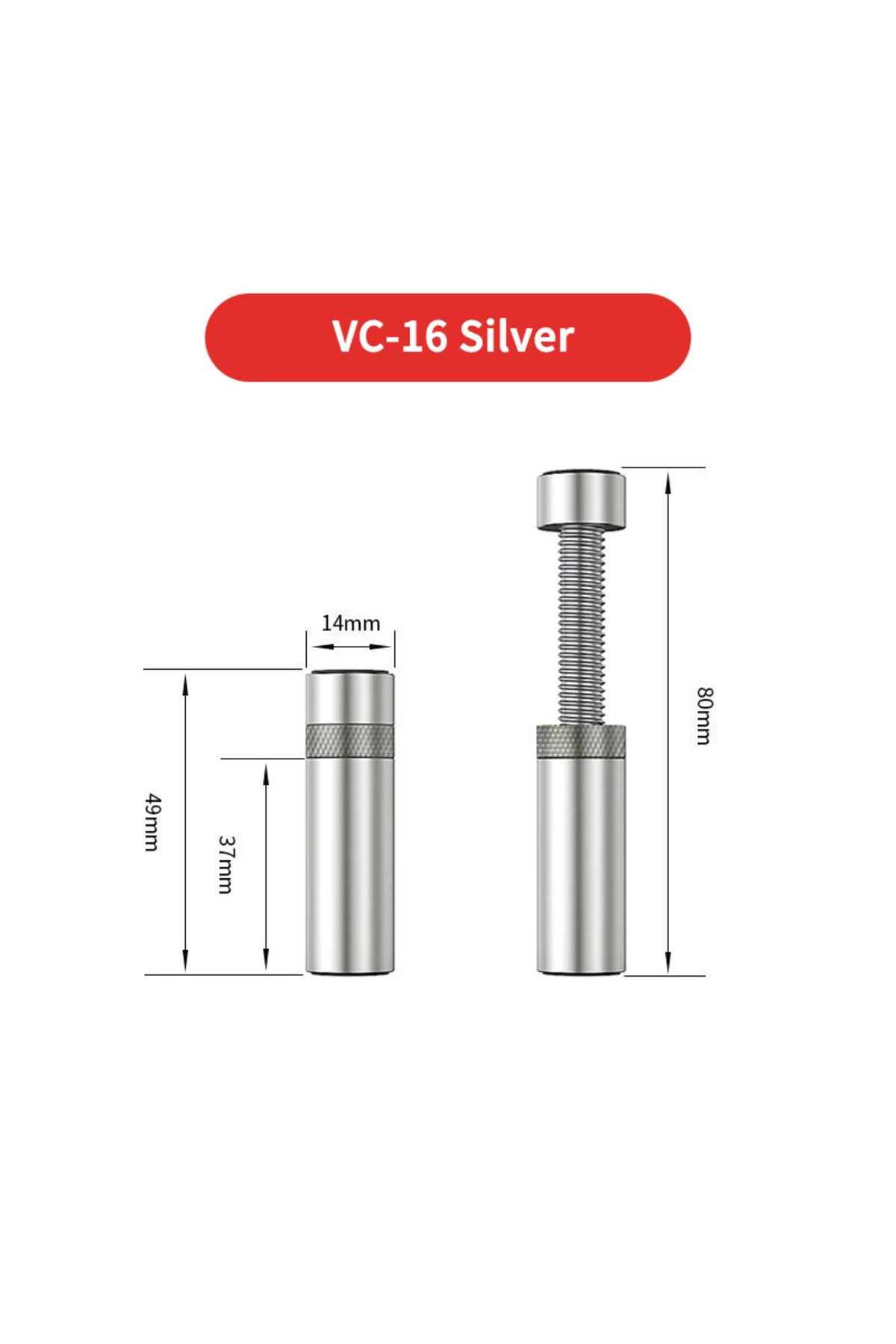 Choice-حامل بطاقة الرسومات VC-16 S من TEUCER VC-16 حامل عمودي دوار تلسكوبي مع دعامة مغناطيسية Vi 1