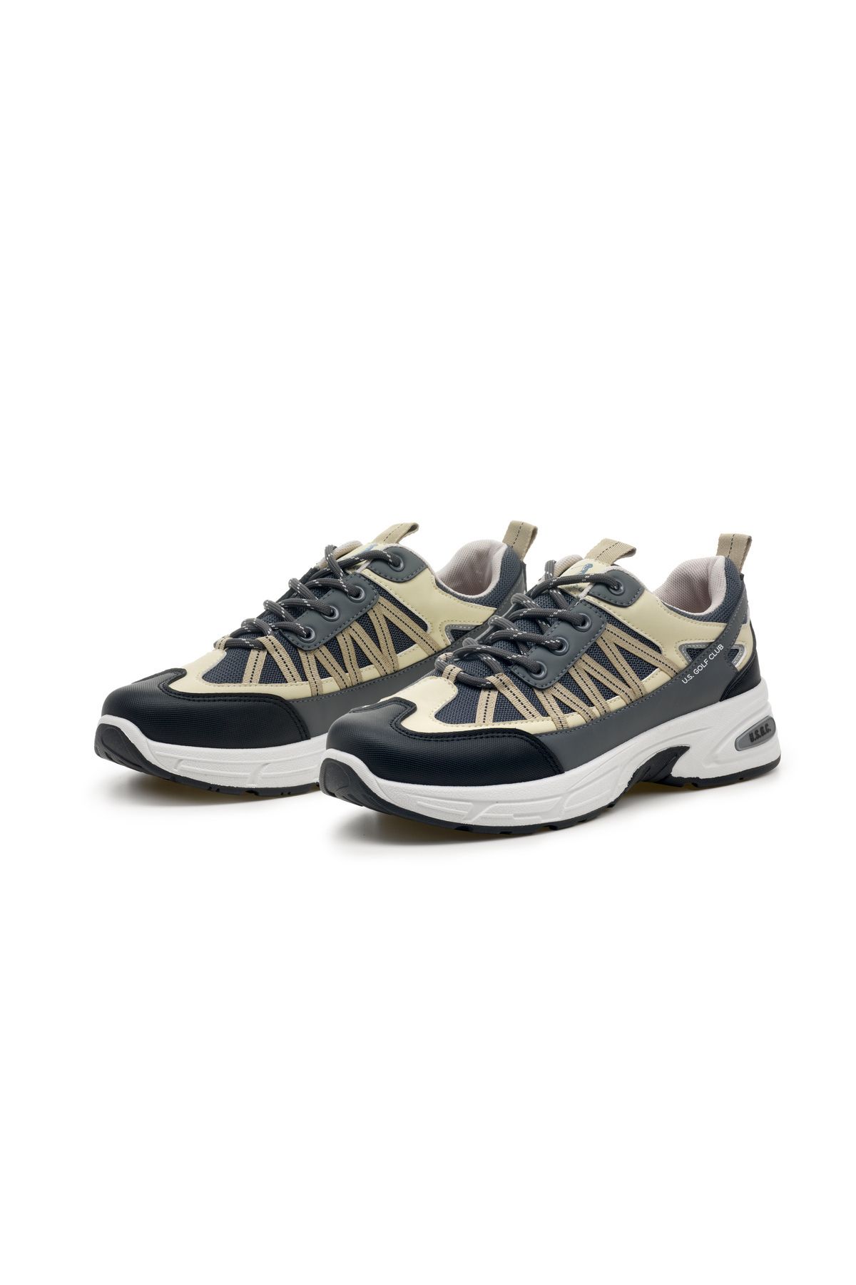 U.S. GOLF CLUB-US Golf Club Men's Sneakers Grey Green Sneakers | Casual 2