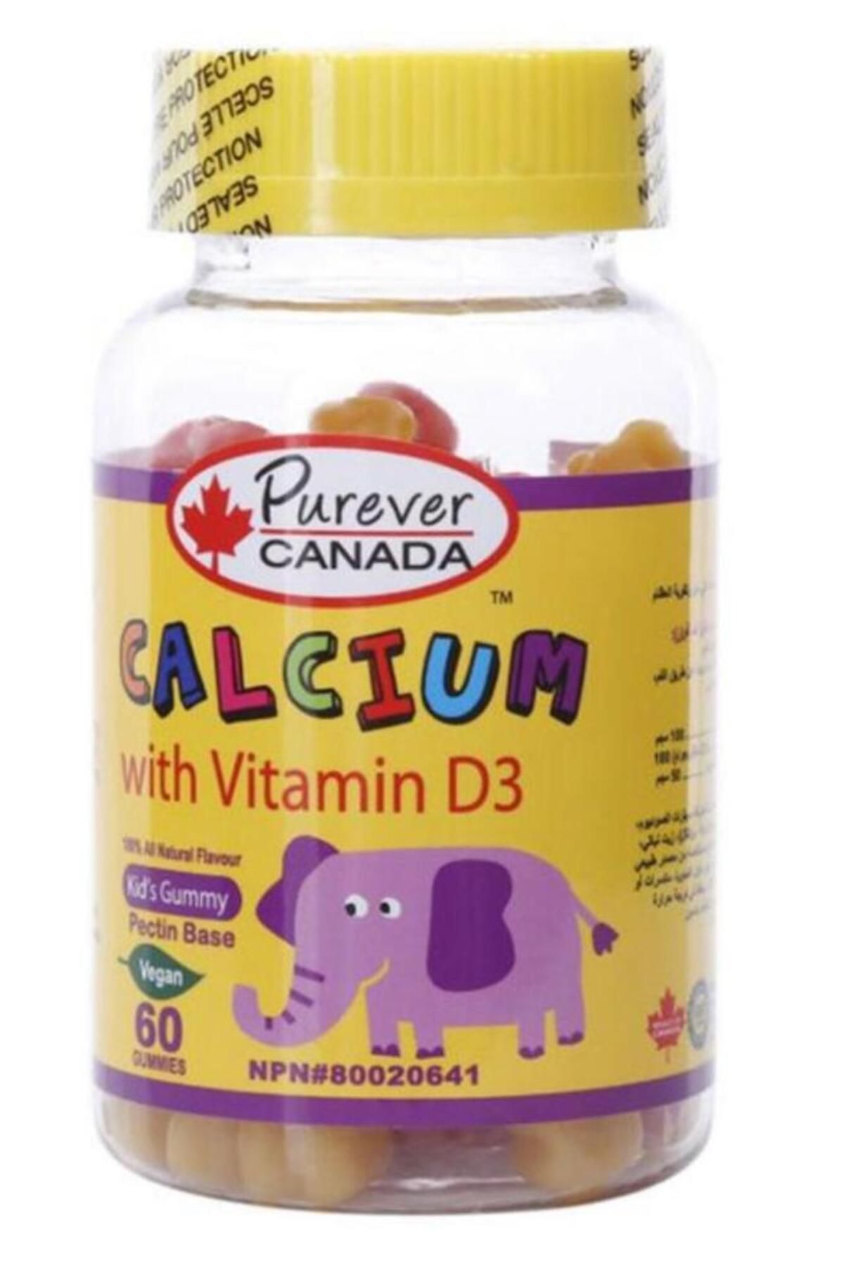 purever canada-Purever 60 Chewable Calcium Candy for Children 1