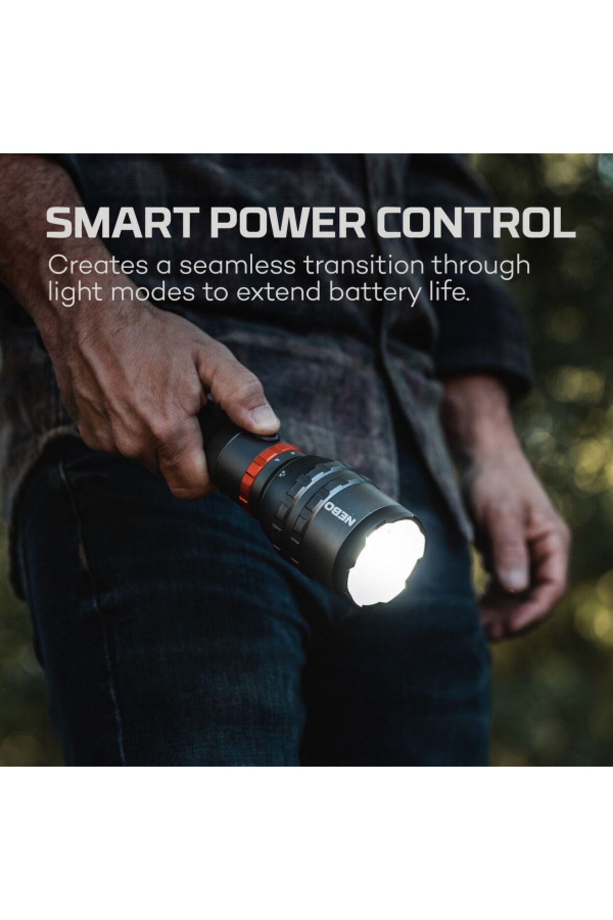 NEBO-DaVinci 12000 Lumen Rechargeable Flashlight with Magnetic Mode Select Dial 5