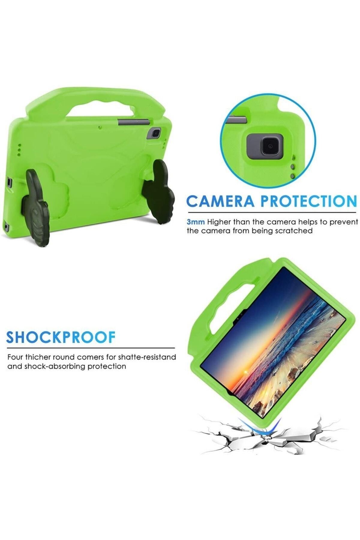 UnDePlus-iPad 11Th Generation A16 11Inch/10Th Generation 10.9Inch Compatible Case Silicone Case with Handle Stand 3