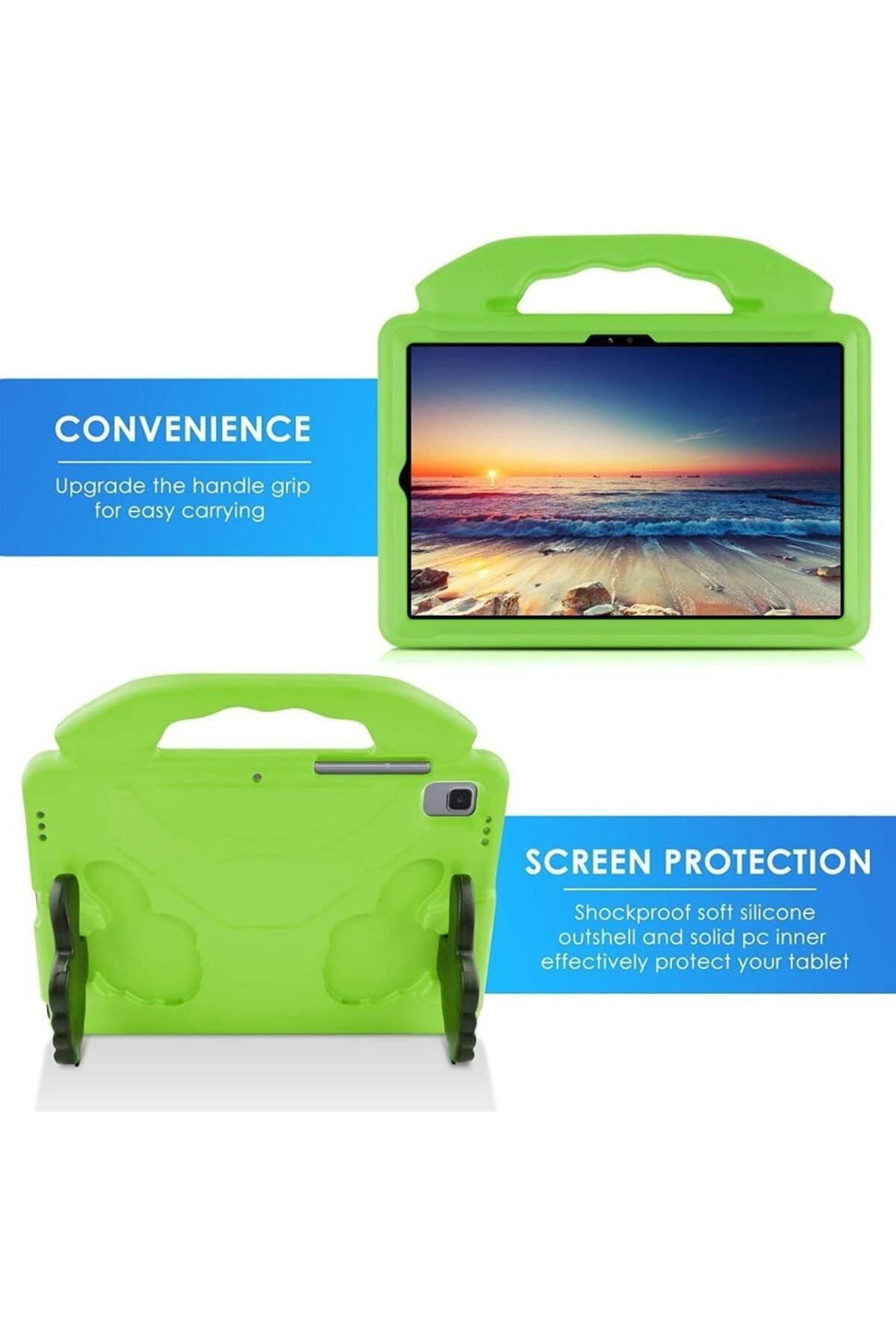 UnDePlus-iPad 11Th Generation A16 11Inch/10Th Generation 10.9Inch Compatible Case Silicone Case with Handle Stand 5