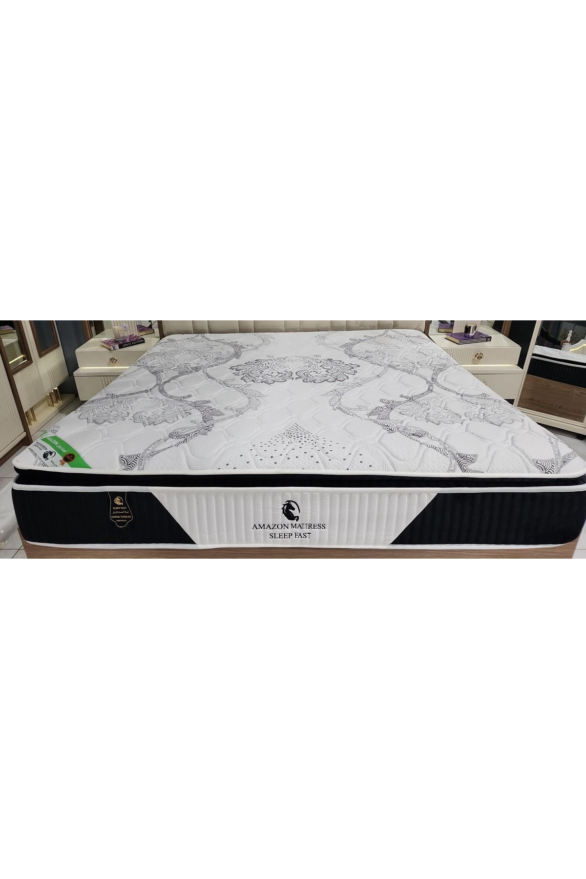 AMAZON MATTRESS-Uniquely designed hotel medical mattress with a height of 35 cm and an 8-layer separate pocket system. 2