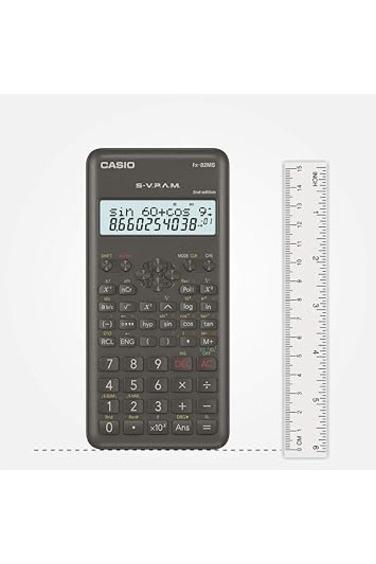 Casio-الآلة الحاسبة العلمية FX-82MS-الإصدار الثاني 4
