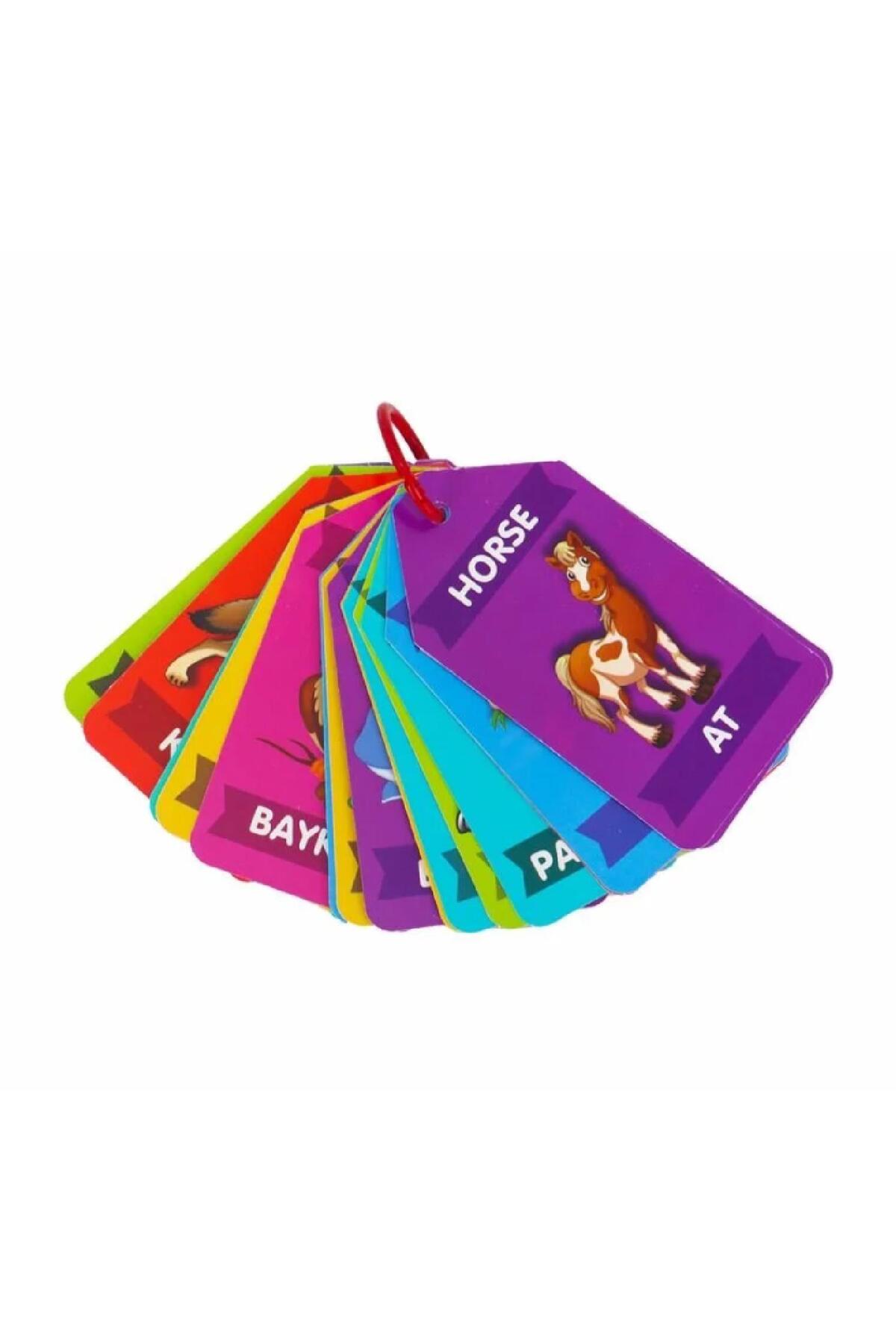 toysclub LACO KIDS LC7484 FLASH KART HAYVANLAR fotoğrafı 4 (önizleme)