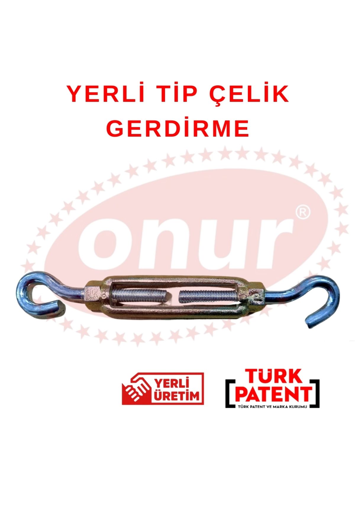 ONUR CİVATA ÇELİK HALAT YERLİ ÇELİK GERDİRME