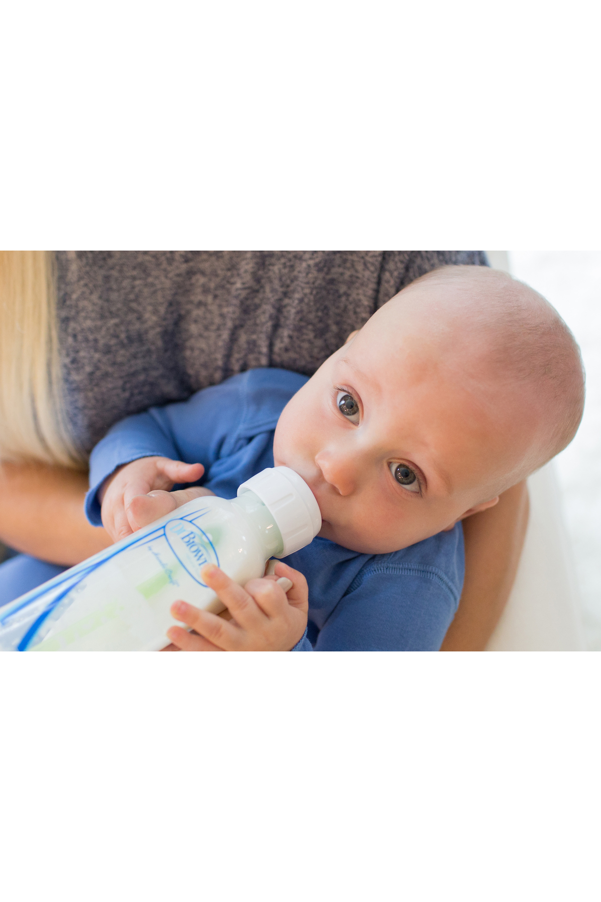 Dr.Brown's 8 Oz/ 250 ml Antikolik Dar Ağız Options Cam Biberon, Tekli Paket fotoğrafı 3 (önizleme)