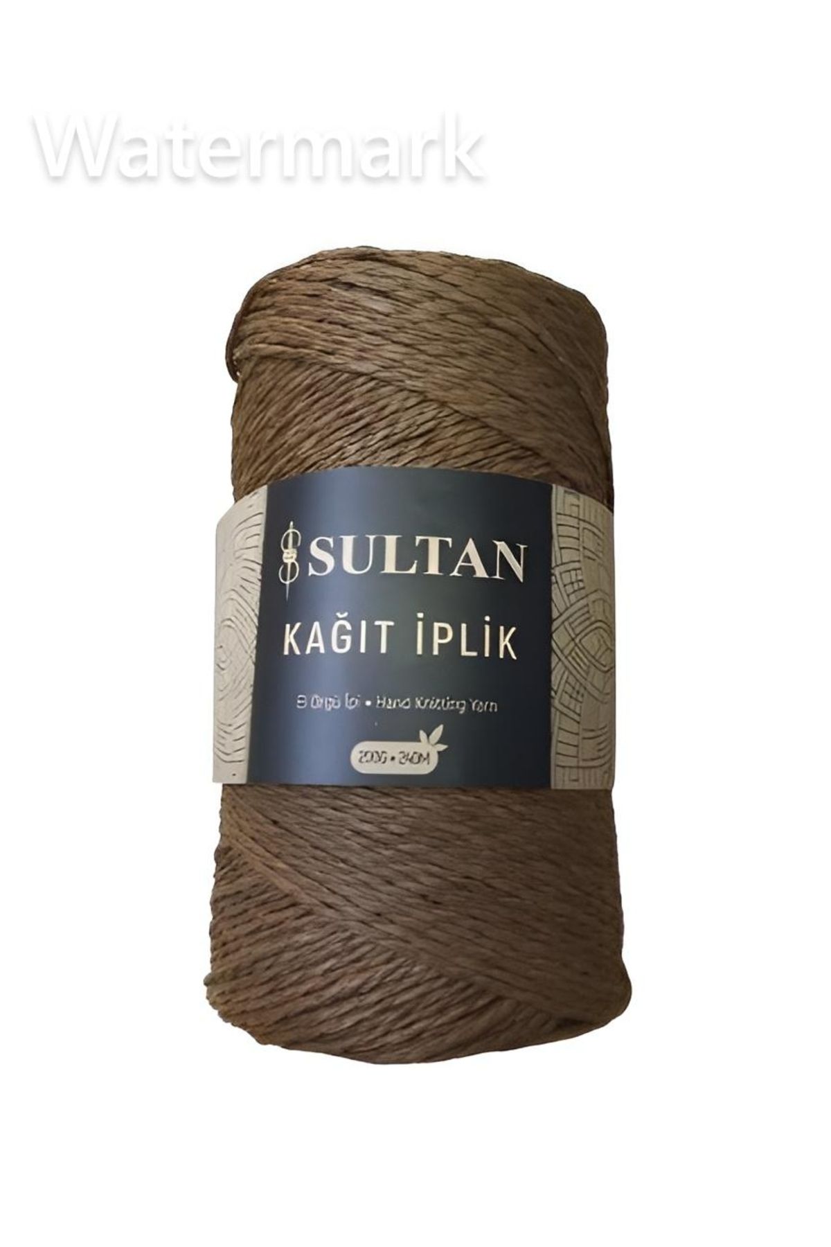 Yarn Home SARILMIŞ KAĞIT İP - KAHVERENGİ | 200 GRAM