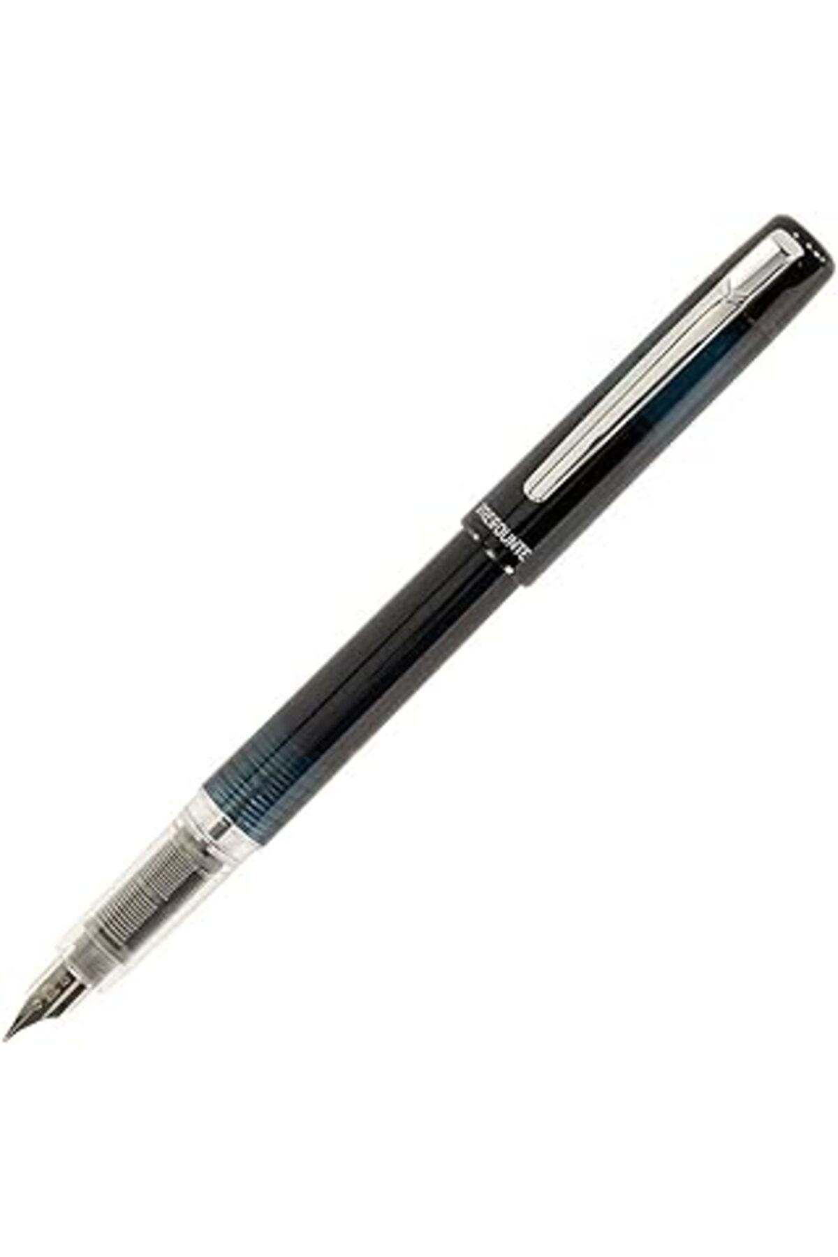 Mu Art Platinum Prefounte Dolma Kalem F Uç Graphite Blue Ppf-800-55-03-F
