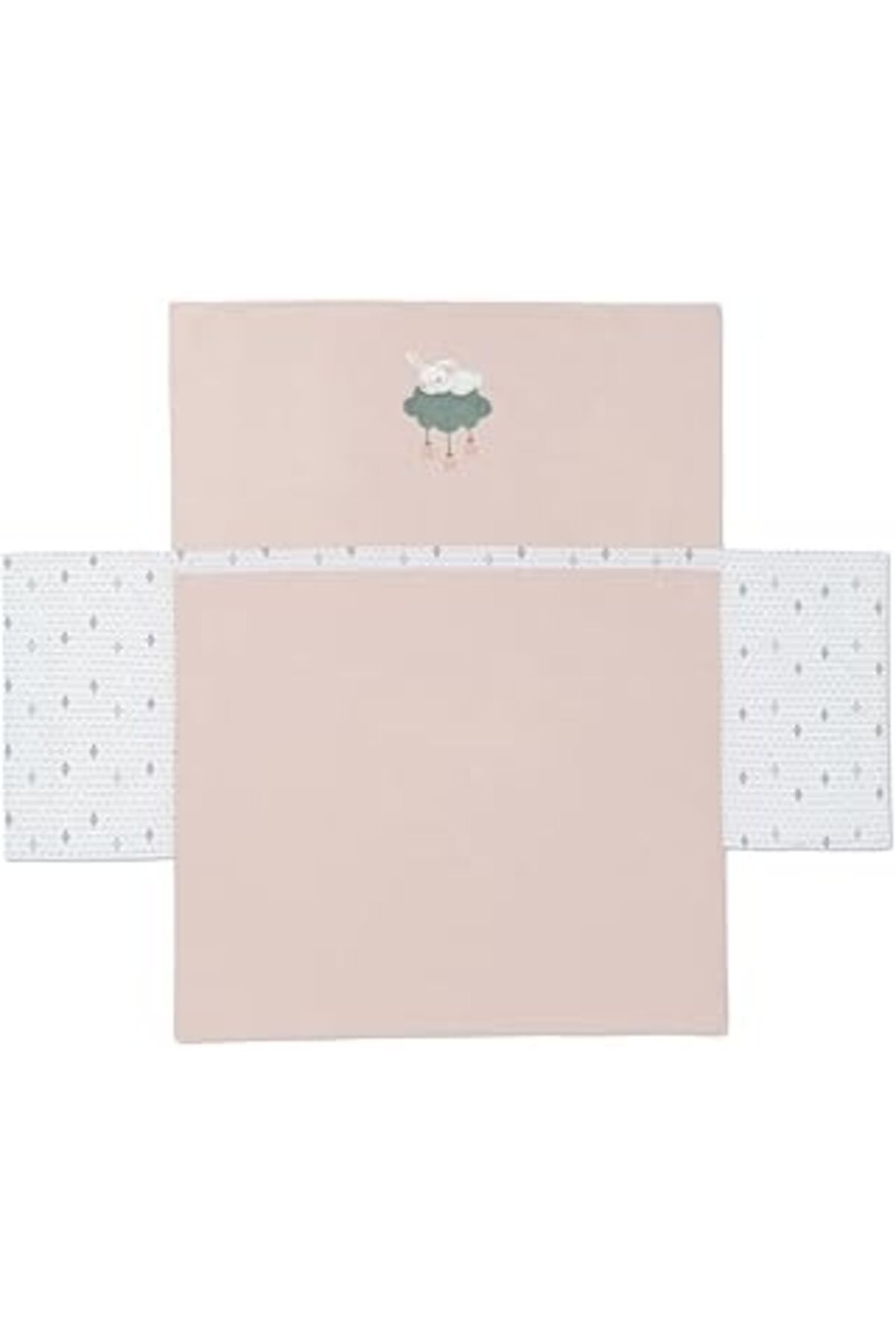Mu Art Ahşap Gezenbebe Hero Nakışlı Bebek & Çocuk Yorgan Kılıfı (100X135) Bunny