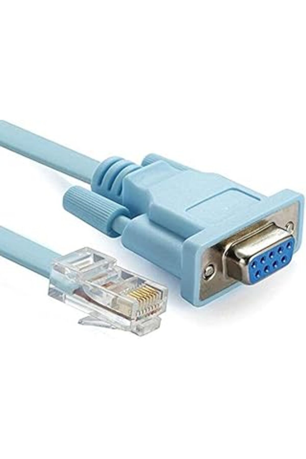 Mu Art Alfais 4335 Rj45 To Rs232 9 Pin Cat5E 6 Çevirici Dönüştürücü Adaptör Ethernet Kablosu
