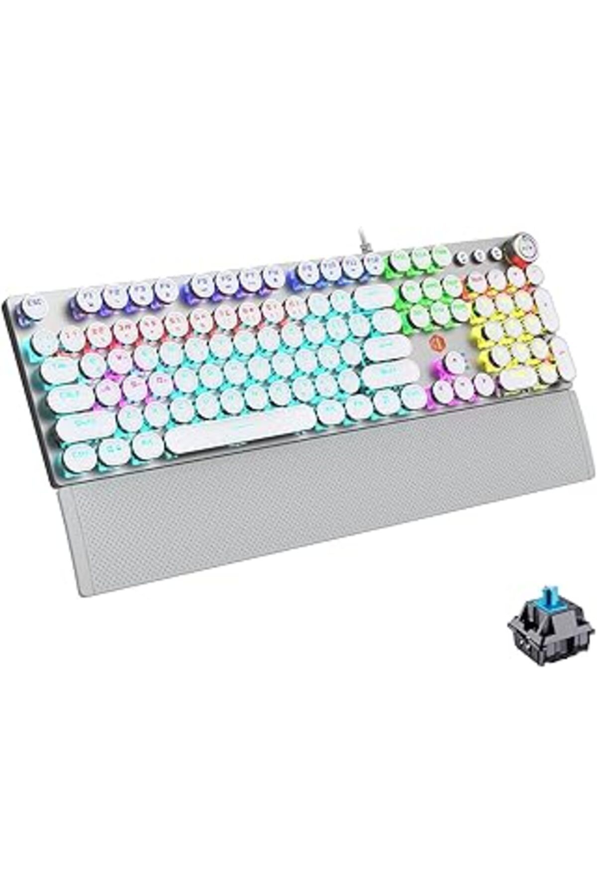 ebadi Lecoo Kg1102 Usb Kablolu Rgb Led Aydınlatmalı Gaming Q Metalik Kye