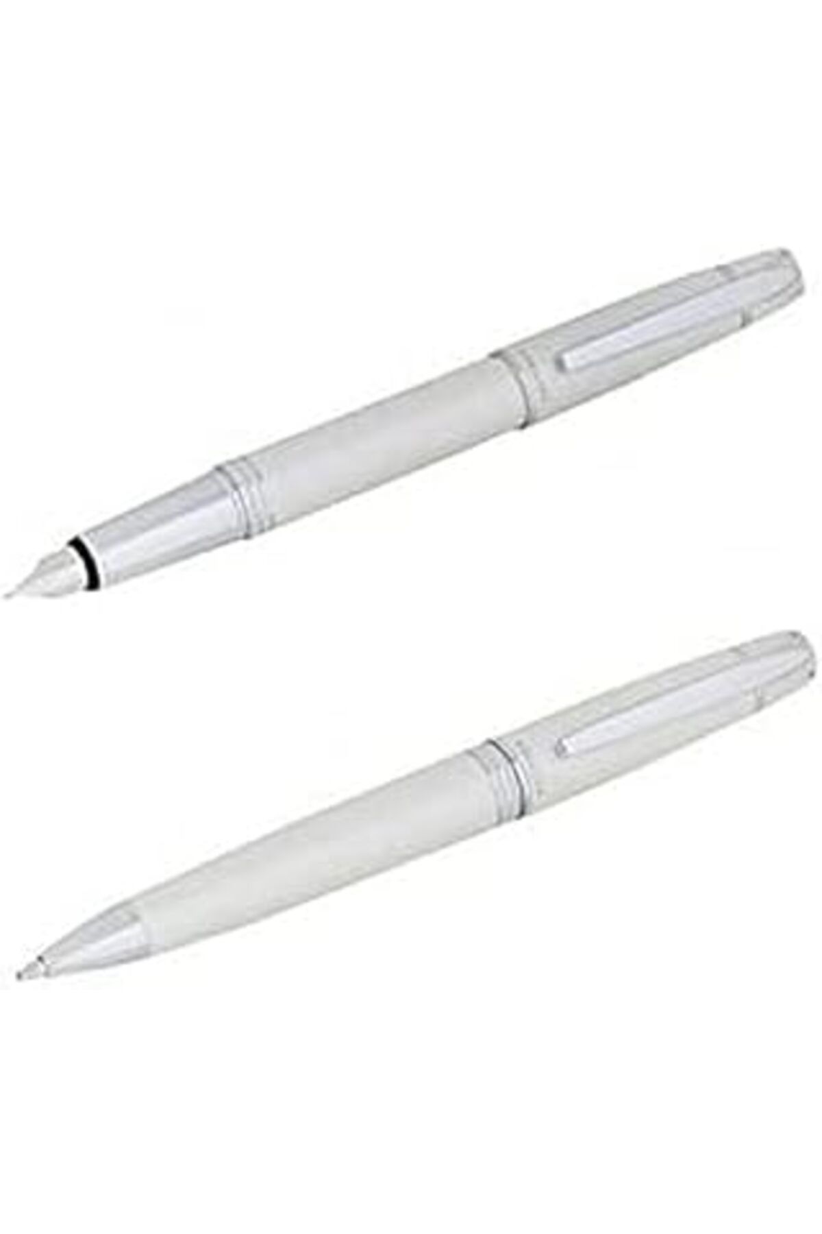Mu Art Steelpen Planet Serisi 0031Dt Beyaz Dolma Kalem+Tükenmez Kalem