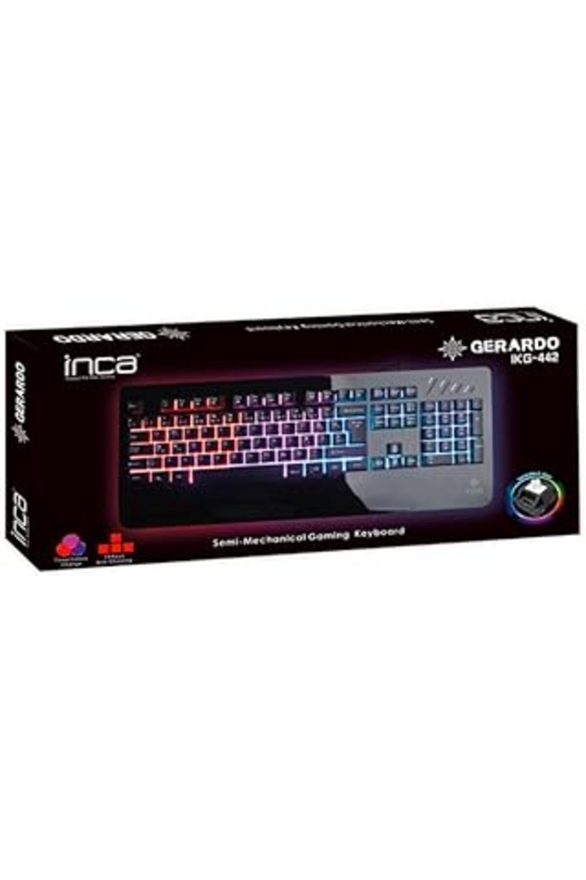 ebadi Inca Gerardo Ikg-442 Semi Mechanical Gaming Kye