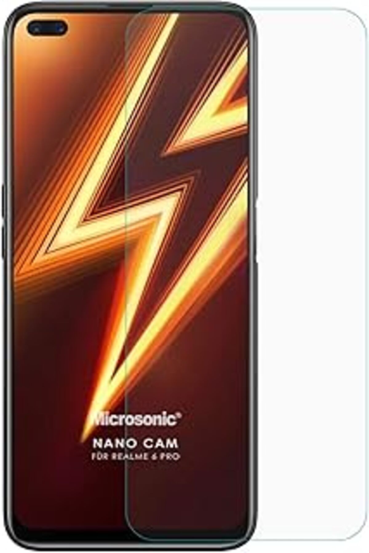 Pazarcan Microsonic Realme 6 Pro Nano Cam Ekran Koruyucu