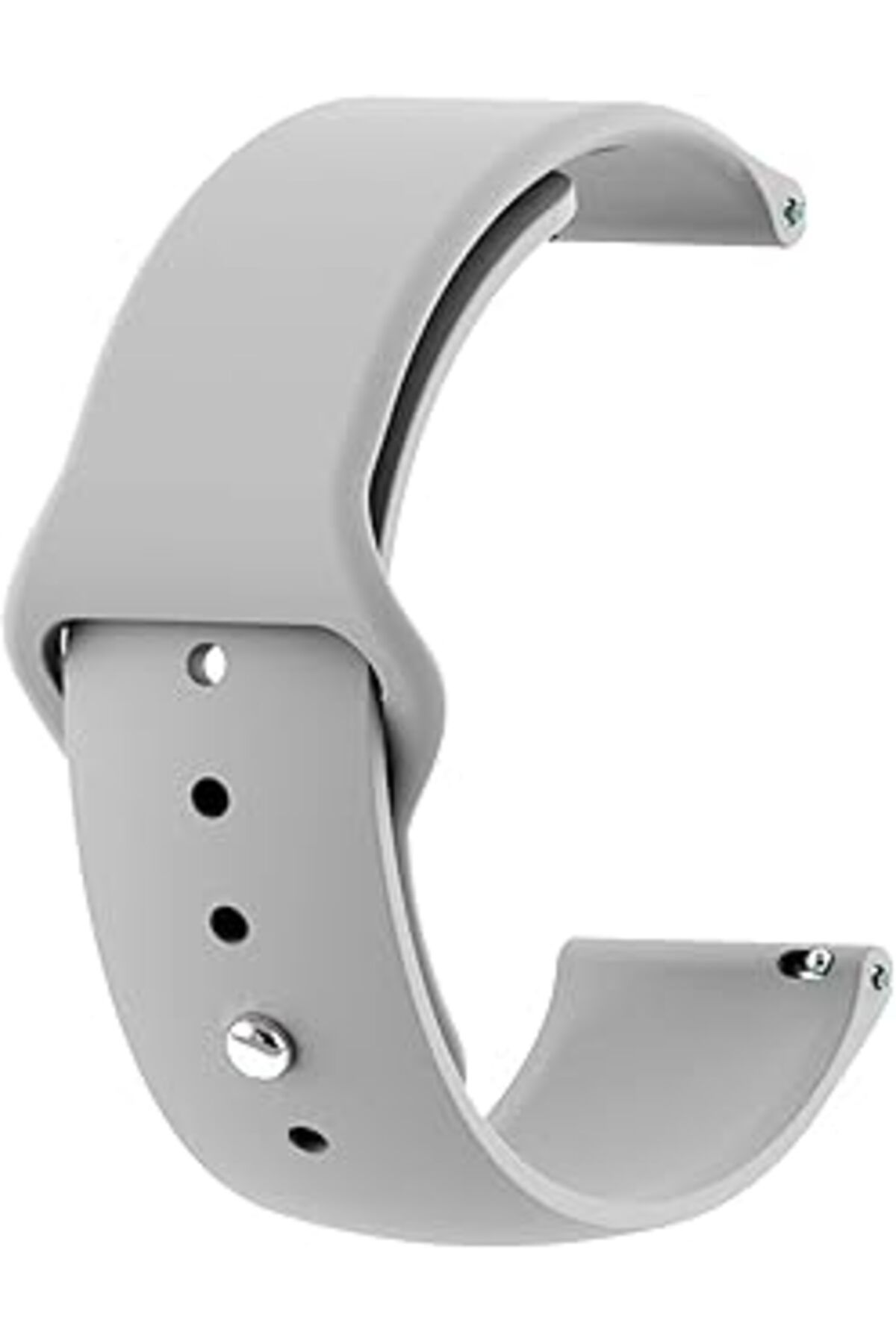 Mu Art Microsonic Samsung Galaxy Watch 5 44 Mm Silicone Sport Band Gri