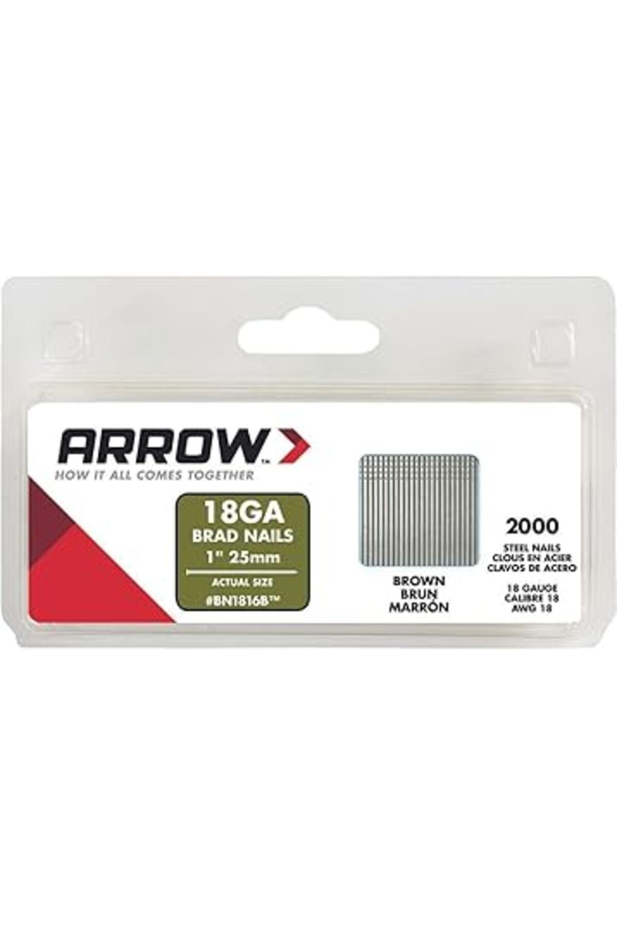 Mu Art Arrow Bn1816 25Mm 2000 Adet Profesyonel Kesik Başlı Çivi