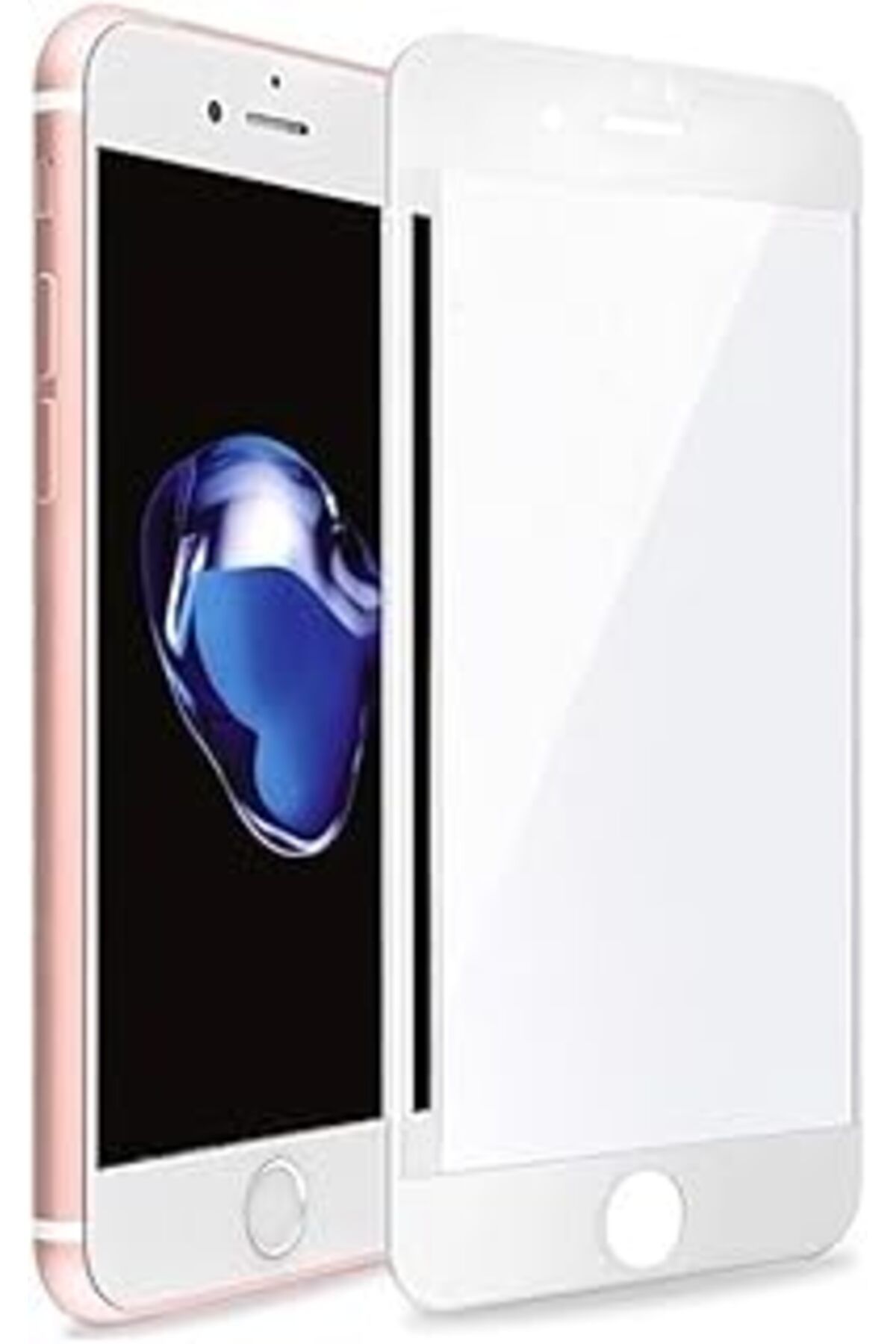 Pazarcan Toprak Bilişim Iphone 6/6S Uyumlu 6D Hayalet Ekran Koruyucu (Tamperli Cam) Beyaz…