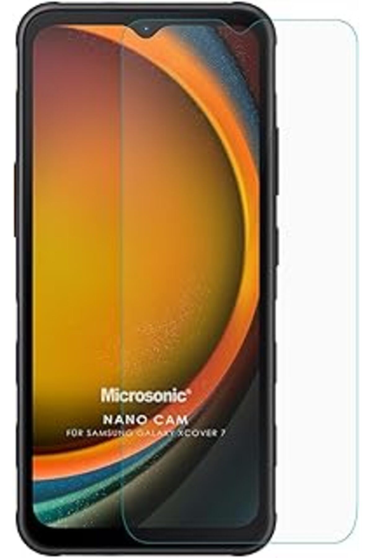 Pazarcan Microsonic Samsung Galaxy Xcover 7 Nano Glass Cam Ekran Koruyucu [Galaxy Xcover 7 Ile Uyumlu Ekran