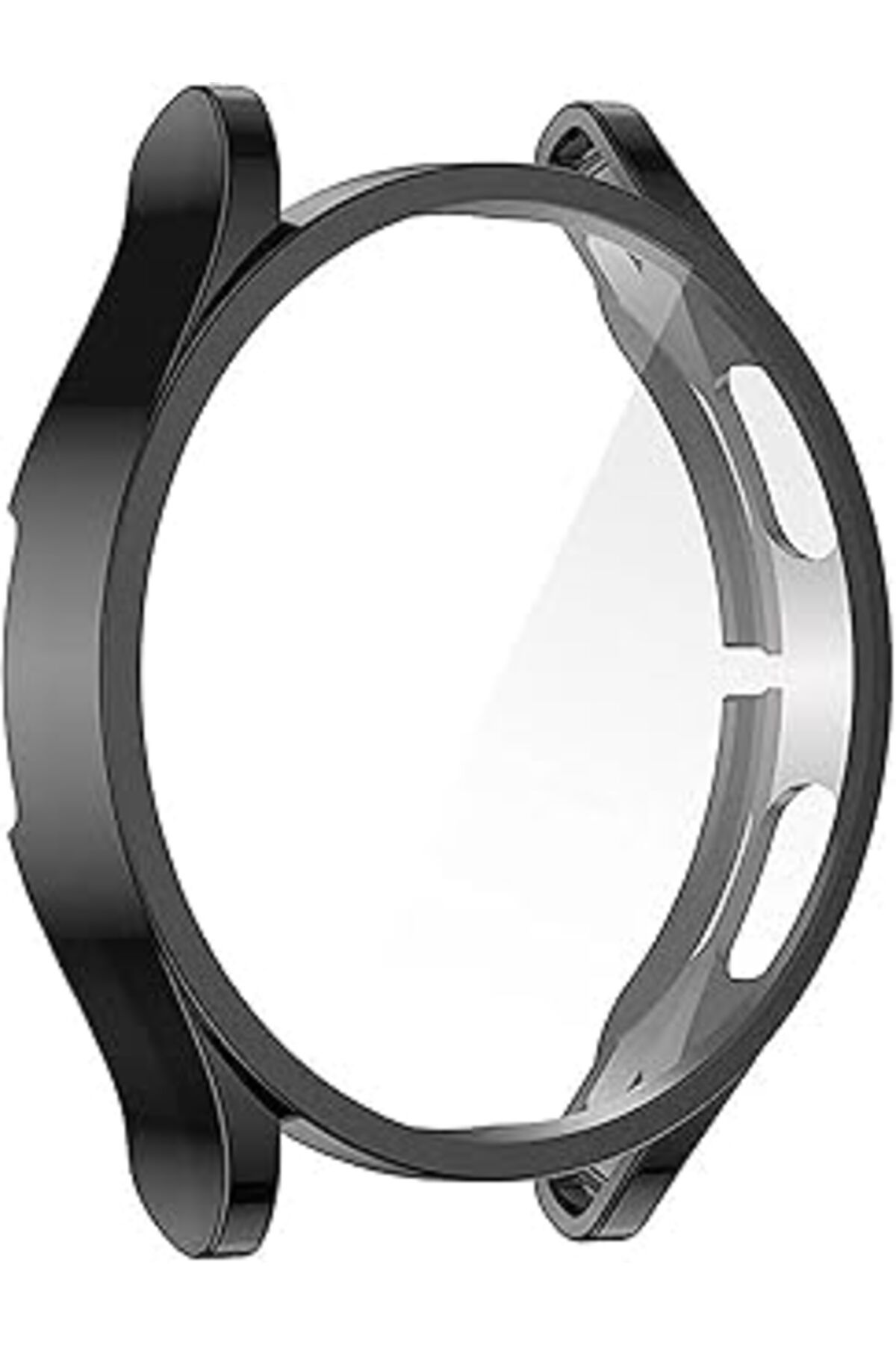robotrend Microsonic Samsung Galaxy Watch 6 Classic 47Mm Için Kılıf 360 Full Round Soft Silicone Siyah [Galax