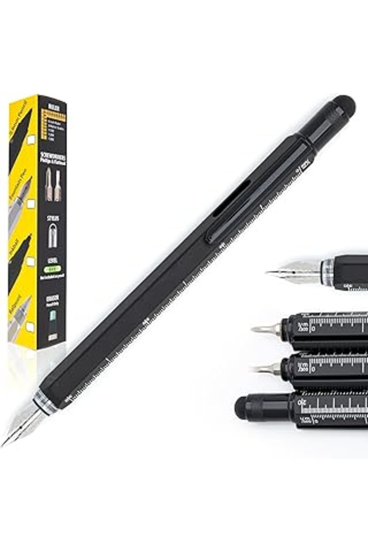 Roses Store Monteverde Tool Pen Serisi Mv35232 Dk Toolpen Multifunction Siyah Dolma Kalem