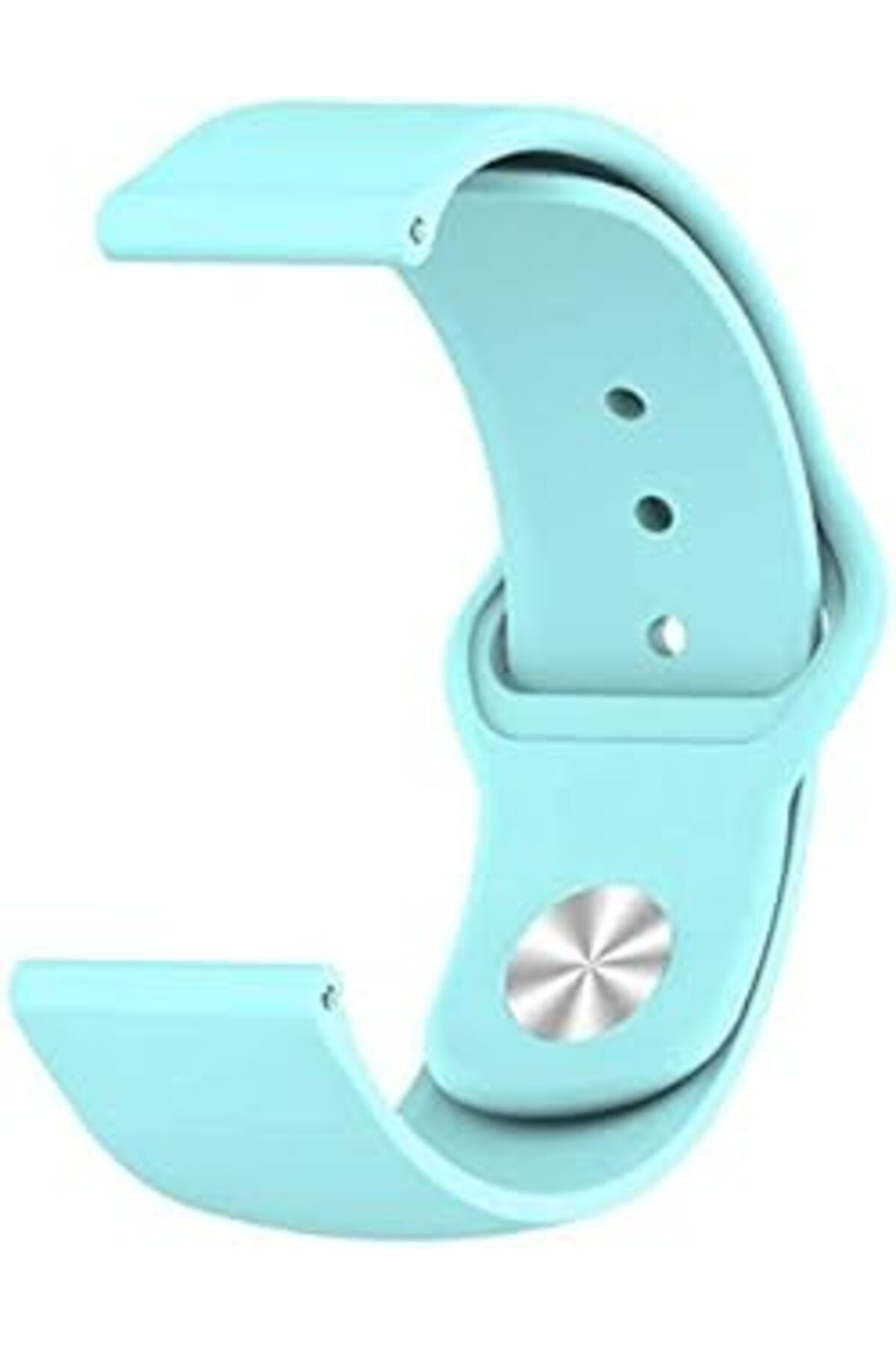 Mu Art Ahşap Huawei Honor 2 46Mm Kayış Termoplastik Kordon Newcord Turkuaz