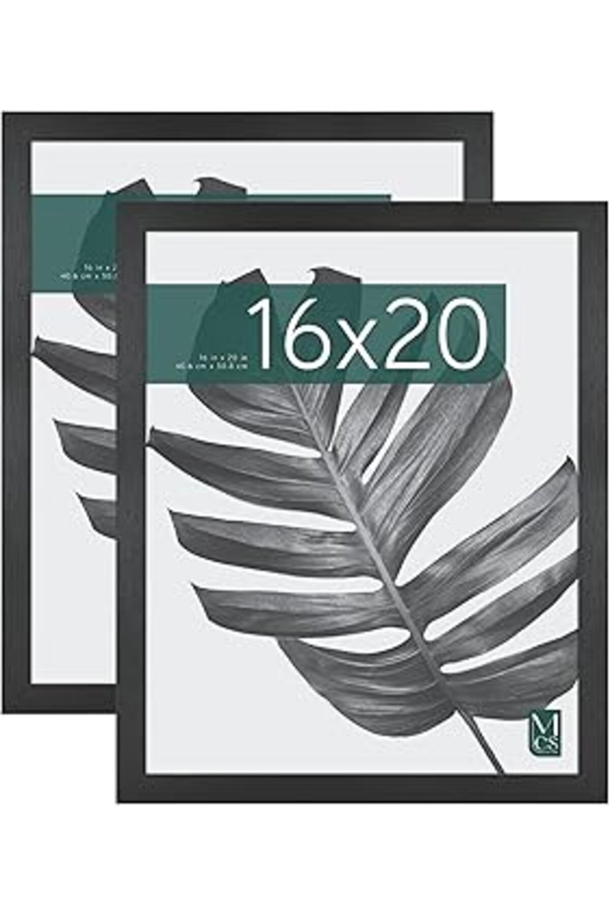 robotrend Mcs Stüdyo Galerisi Çerçevesi, Siyah Ahşap Granül, 40,6 X 50,8 Cm, 2 Paket